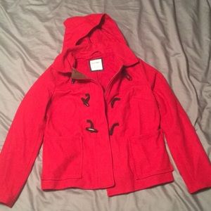 Old navy hooded pea coat